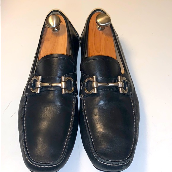 Ferragamo leather loafers